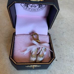 Juicy Couture Ballerina shoes charm